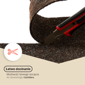 Sztuczna Trawa Vera Brązowa 4mm