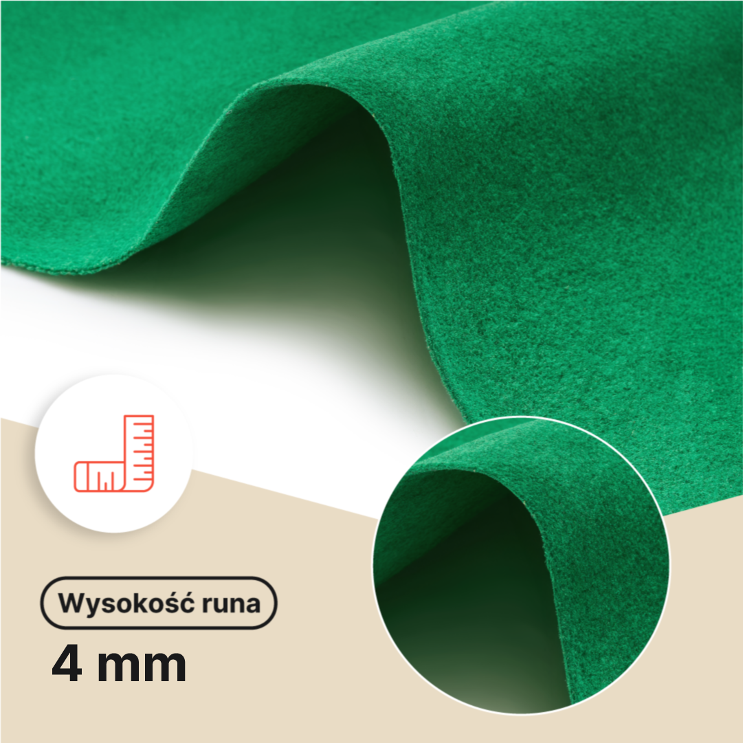 Sztuczna Trawa Vera Zielona 4mm