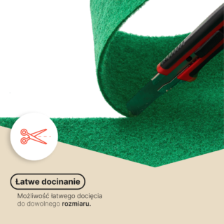 Sztuczna Trawa Vera Zielona 4mm