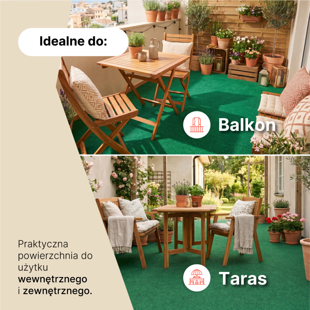 Sztuczna Trawa Vera Zielona 4mm