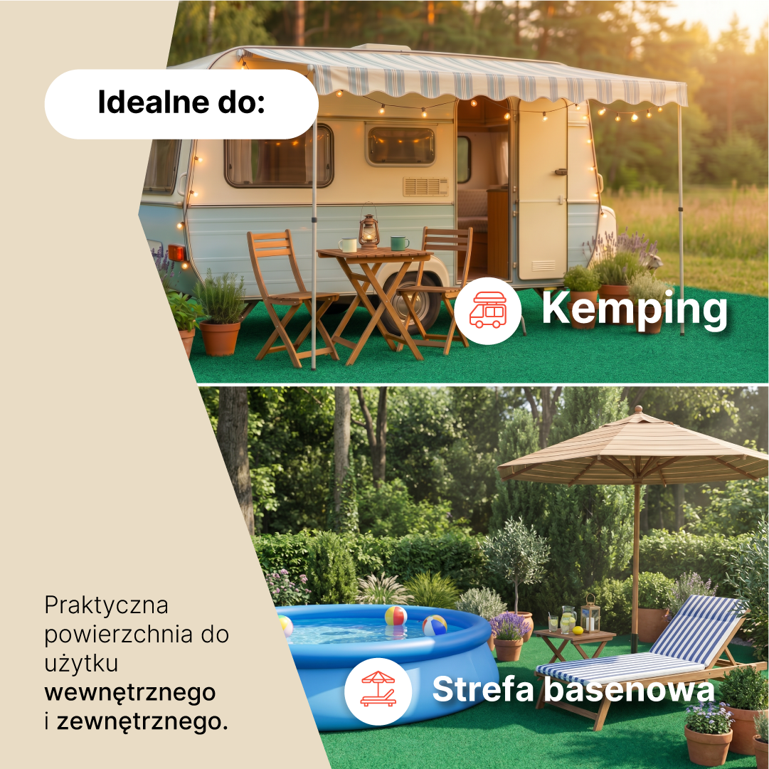 Sztuczna Trawa Vera Zielona 4mm