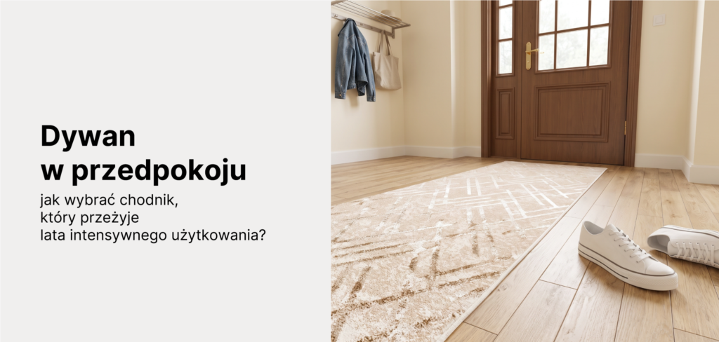 przedpokój z chodnikiem