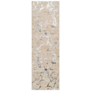 Chodnik Crystal Beżowy Szary Nowoczesny
