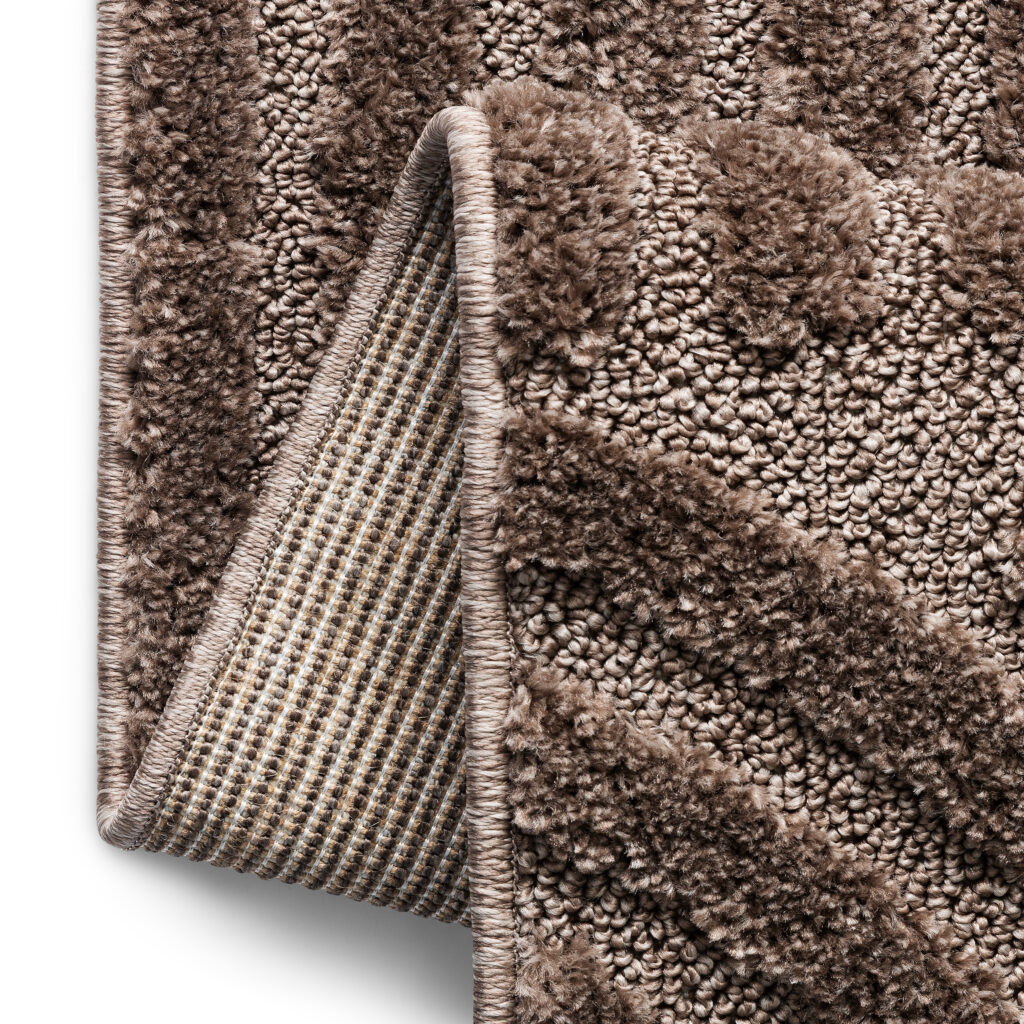 Dywan Linea 3D Taupe Patchwork