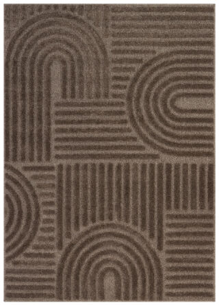 Dywan Linea 3D Taupe Patchwork