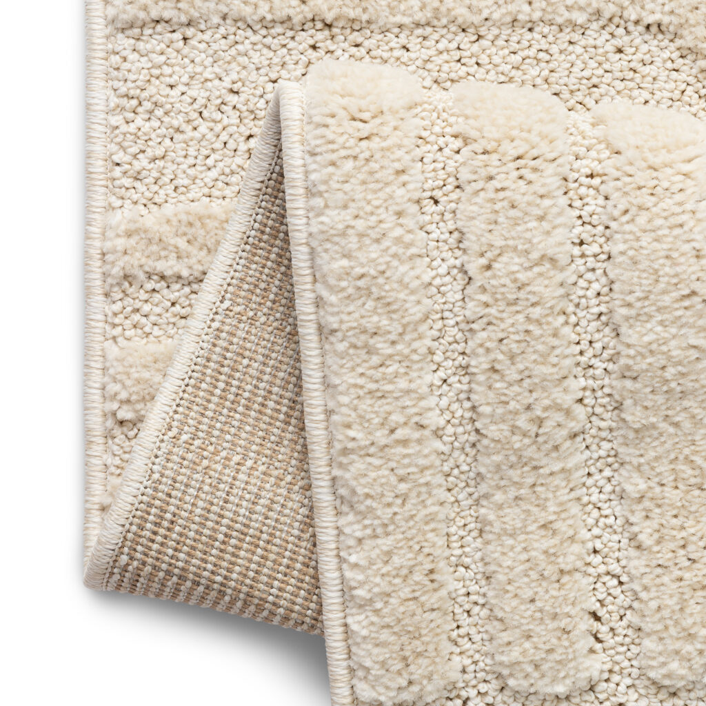 Dywan Linea 3D Kremowy Patchwork