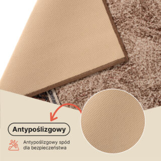 Chodnik Antypoślizgowy Brązowy Trójkąty